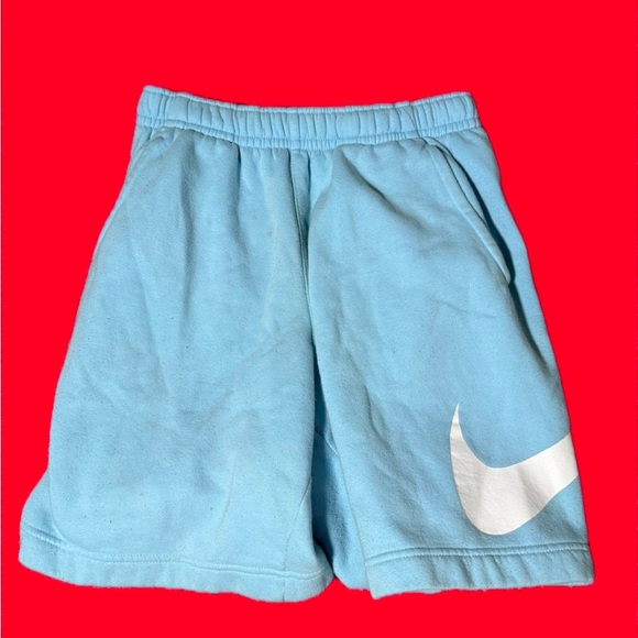 Nike Sky Blue Athletic Shorts - Picture 1 of 2